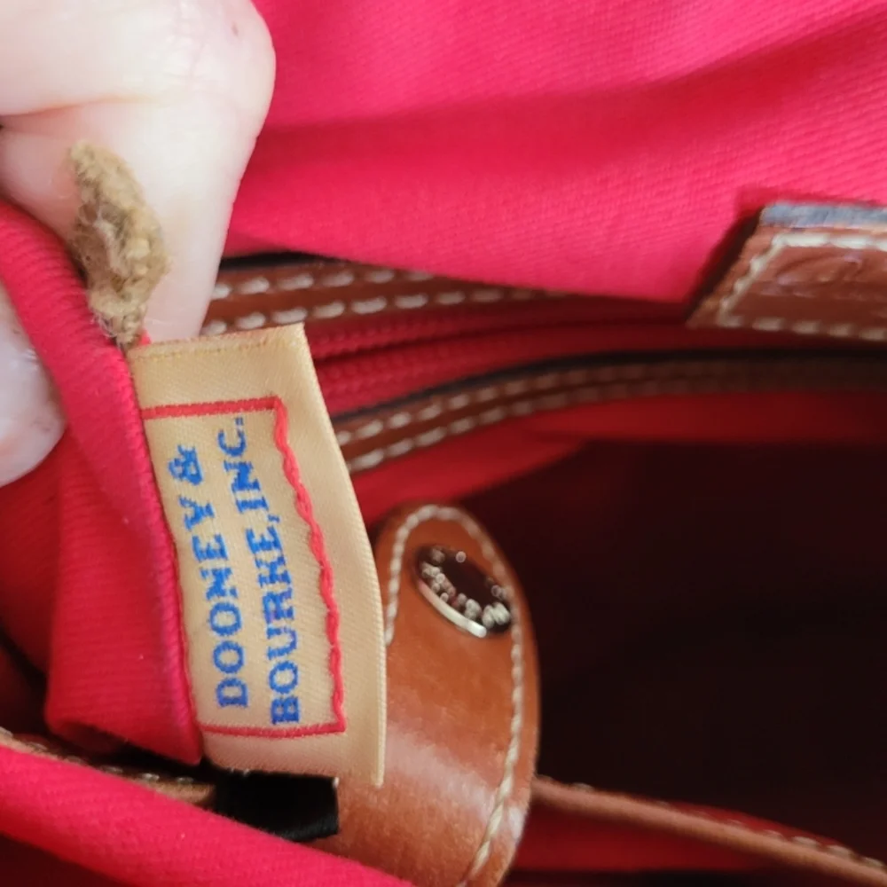 Dooney & Bourke Black and Brown Bag - Picture 11 of 12